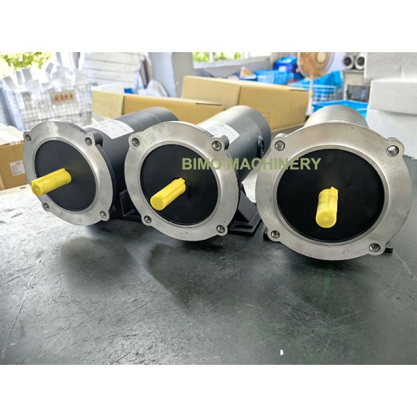 1/3HP 1750RPM TEFC Permanent Magnet Brushed DC Motor, Multi Voltage 12V 24V 90V PMDC Motor for Conveyor Pump Packaging Automation Equipment