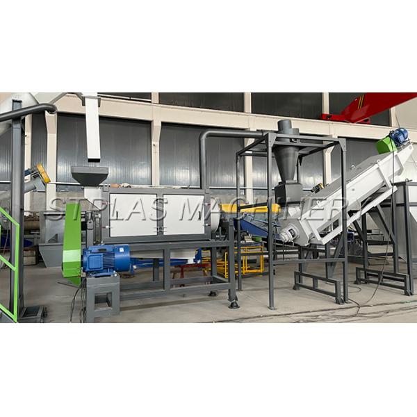 Semi автоматическая стиральная машина хлопьев любимца 370kw 6-14mm