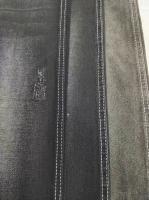 Polyester de algodón Rayón negro/negro Tejido de denim con 10x10 Construcción JSD3086A 9.6oz