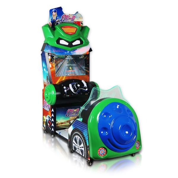 Plug Tipo US Plug Crianças Racing Amusement Game Machine com sistema operado por moeda