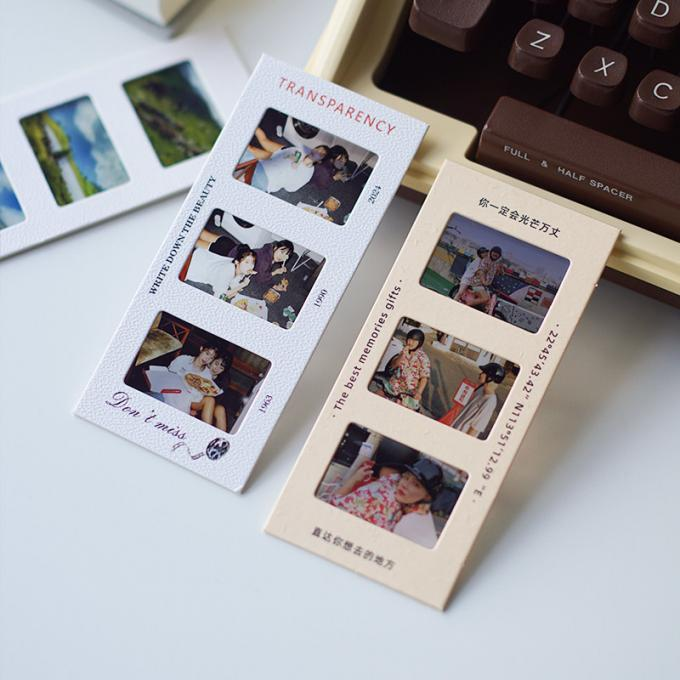 Film Strip Photo Cards With Hollow-Out Windows For Personalized Keepsake Gifts