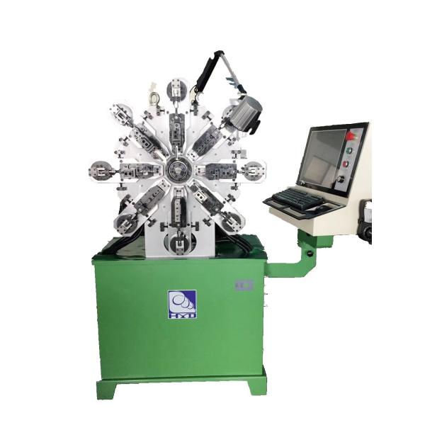 2.7KW High Output CNC Coiling Machine Easy Operation With Servo Scissors