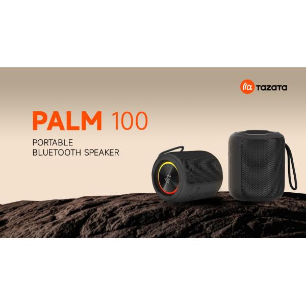TAZATA PALM 100 IPX7 водонепроницаемый беспроводной Bluetooth динамик с функцией TWS и высококачественным звуком