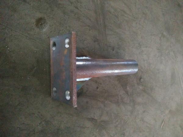 ROSH 0.02mm Tolerance Pipe Support SS Metal Welding Parts