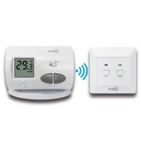 Riseem 230V Chambre de chaudière Thermostat simple non programmable avec écran LCD