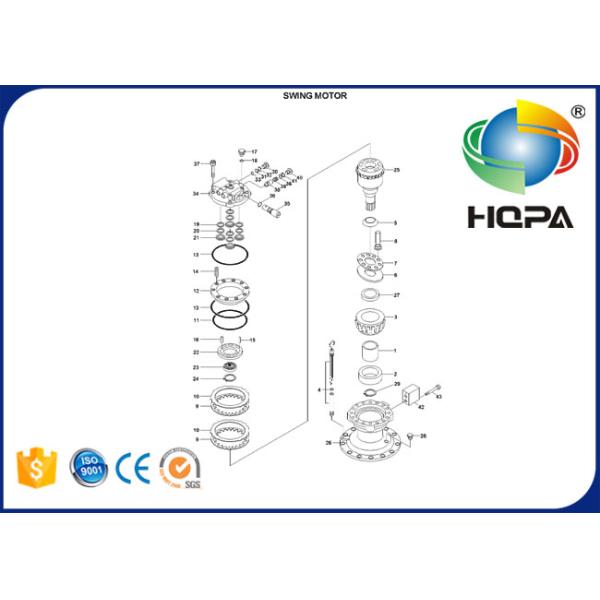 31EN-10031 31EN10031 Swing Motor Seal Kit For Hyundai R245-7 R260-7 R250LC-3