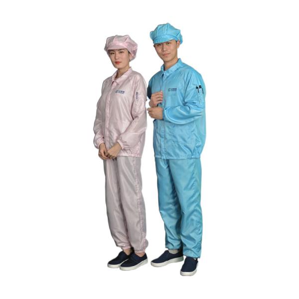 o vestuário anti ESD estático por atacado do esd veste combinações do quarto desinfetado do revestimento da sala de limpeza da roupa da segurança