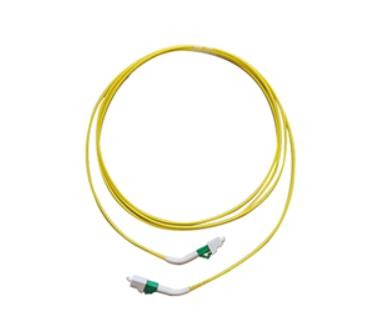 LC SC 45度の角度のブーツ繊維の光学パッチ・コードの事前アセンブリー コネクター