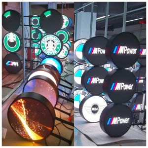 Display LED circulaire rond Display LED circulaire écran P4.28