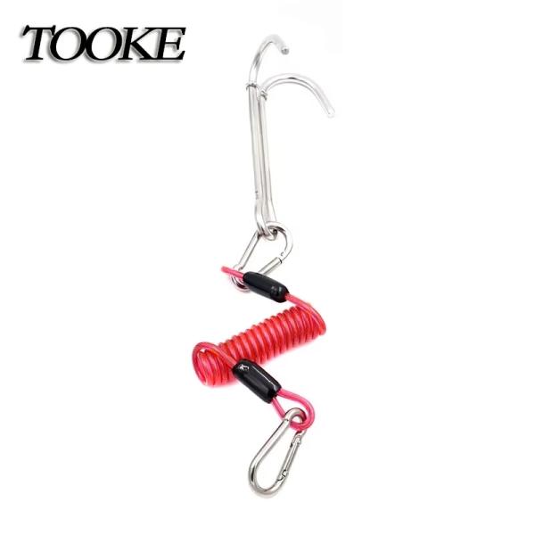 High Strength Scuba Diving Reef Hook Safety Stainless Steel For Drift Dive