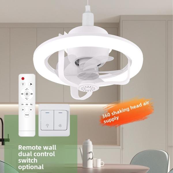 Mayorista   Ventilador de techo ultra silencioso moderno de 110V-240V con luz, aromaterapia transfronteriza y cabezal oscilante