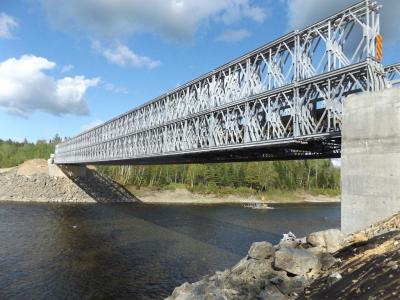 Ponte de Bailey da construção de aço da construção do metal da casa pré-fabricada