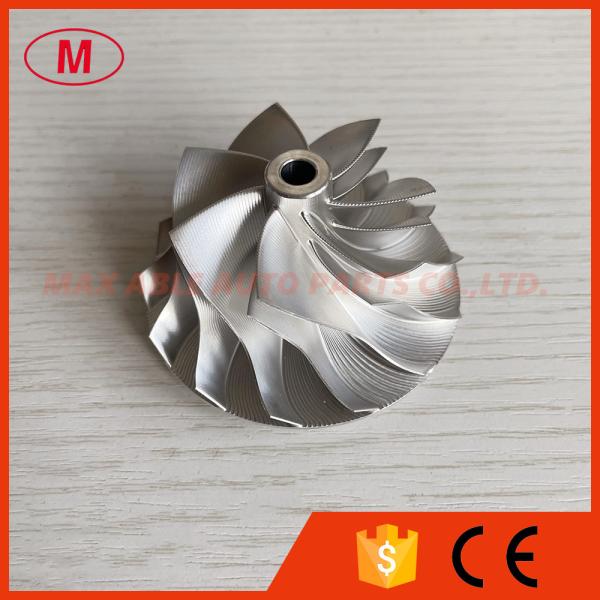 RHF5 48.75/67.50mm 7+7 blades point milling turbo turbocharger aluminum 2618/milling/billet compressor wheel