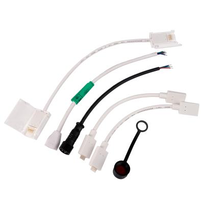 Waterproof Connection 5PIN Male Car Wiring Harness For Light Strips