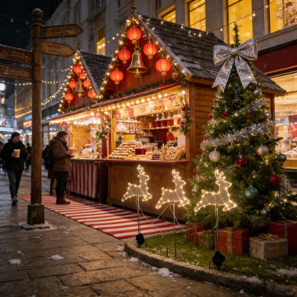 Decorative Lights 18 Inches Outdoor Iron Art Decorative Lights Suitable for Garden Patio Yard Pathway Landscape Lighting