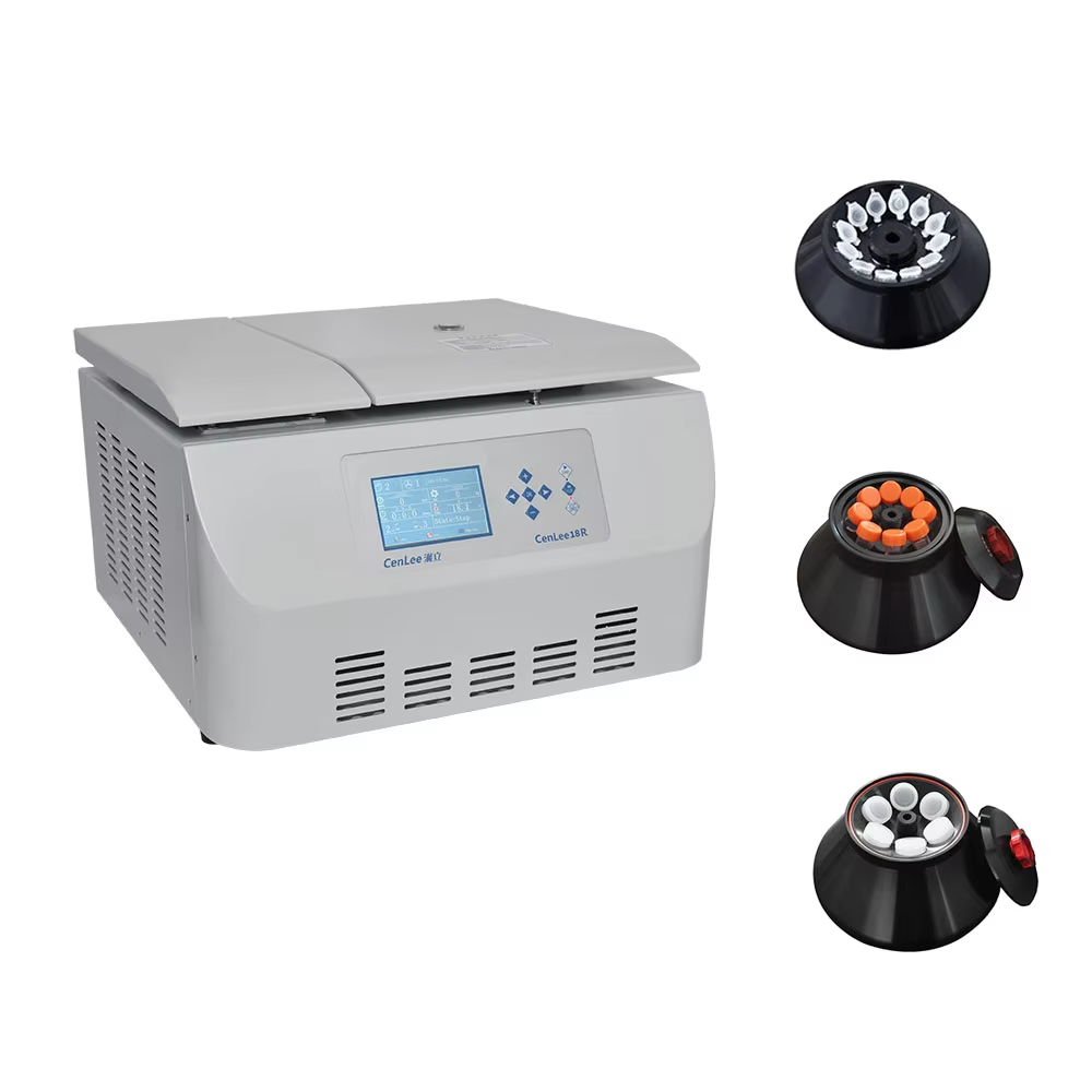 Cenlee16R High Speed Centrifuge Angle Rotor 16000rpm 6x100ml Bench Top Refrigerated Centrifuge Machine Laboratory Equipment