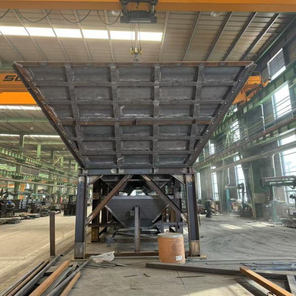 Pre Assembly Steel Structure Fabrication for Cement Kiln Dust CKD Silo Processing