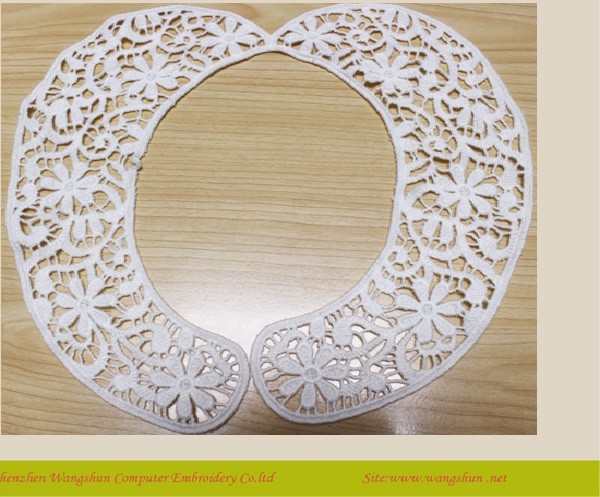 Water Soluble Embroidered Butterfly Computerized Embroidery Garment Accessories Water-Soluble Lace Barcode Lace
