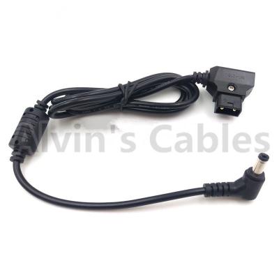 Cabo distribuidor de corrente de Arri do monitor da tevê Logie para a C.C. da câmera 5.5x2.5mm de Arri à D-torneira