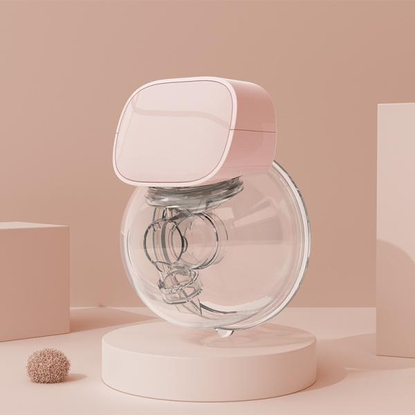 800mAh  - 1200mAh Battery Wearable Breast Pump Set 2 Modes 5 Levels Electric Breast Pump