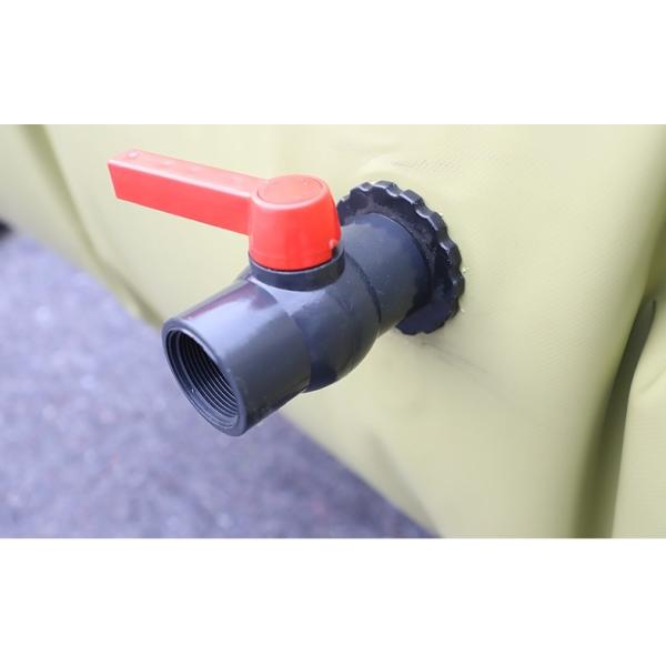 Складываемый мягкий ПВХ брезент 10000L Водоем для орошения Портативные водяные баки для хранения