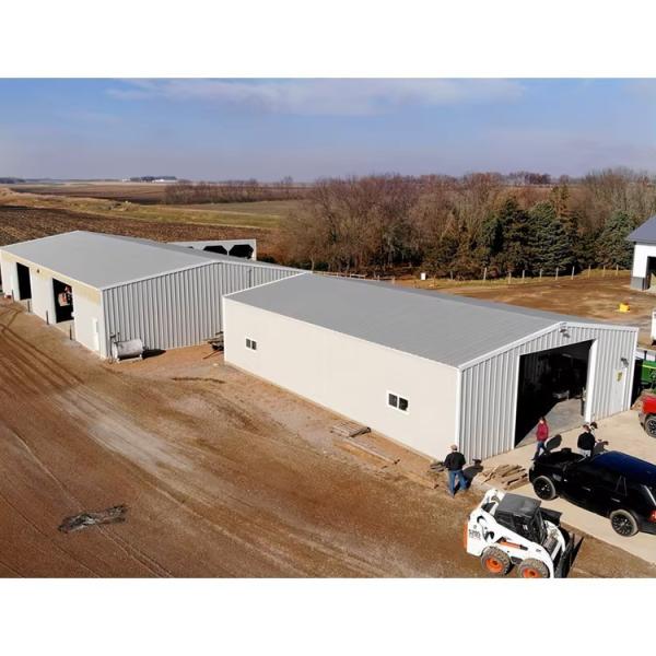 Customizable Prefab Steel Structure Warehouse for Industrial Design Style 4S Showroom