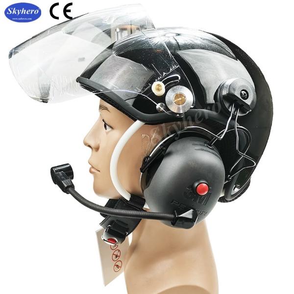 EN966 Paramotor helmet with high noise cancel headset 3M Powered paragliding helmet PPG helmet