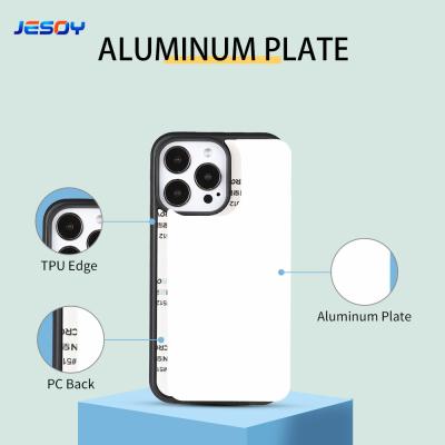 Coque de téléphone portable vierge par sublimation OEM / ODM pour entreprise, en aluminium