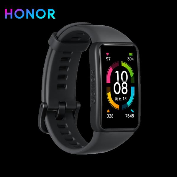 Honor Band 6 Standard Edition 1.47 Inch Full Screen 14 Days Using Support 10 Sports Heart Rate Monitor Smart Wristband