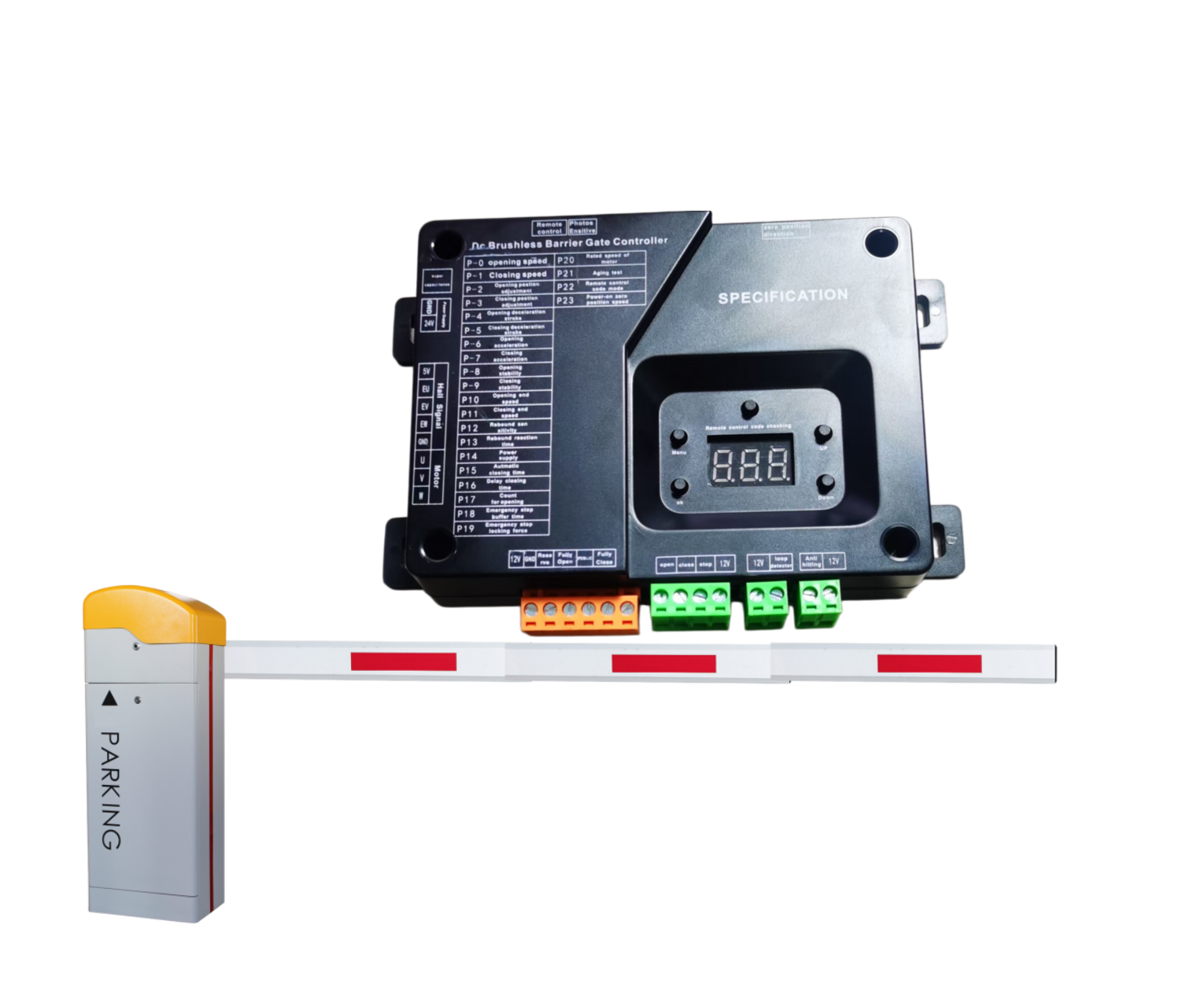 Anti Crash Turnstile Access Control Barrier Gate Control Board For Parking Lot