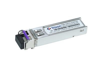 TSB-GE03-53DIR 1.25Gbps GBE módulo bidirecional de transceptor SFP, DDMI, 3km,T-1550nm,R-1310nm,Industrial