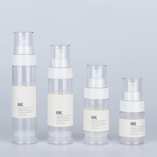PP Material Skincare Airless Pump Bottle With Screen Printing Surface (MC-239)
