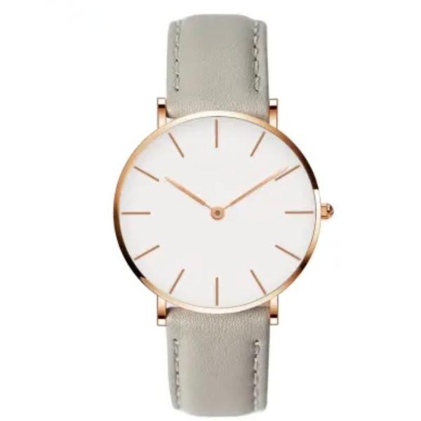 Japanese Quartz Movement Ladies Leather Watch 20mm Leather Strap Watch