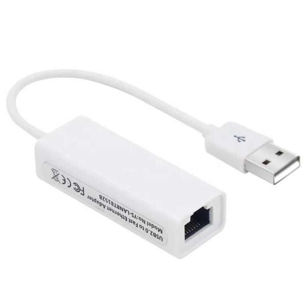 Plug and Play RTL8152B 100M Gigabit USB to RJ45 Ethernet Lan Network Adapter for Laptop Computer