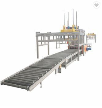 Linha de produção de pouco peso painel da placa do MgO do sanduíche do EPS de parede do cimento que faz a máquina