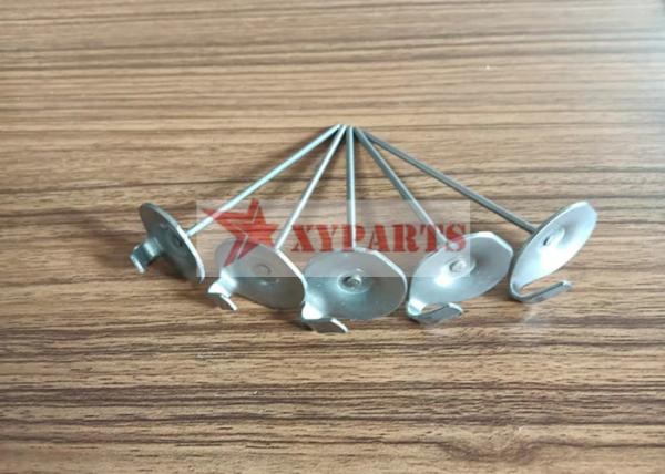 Âncoras redondas/retangulares do laço do metal baixo para a cobertura isolante removível