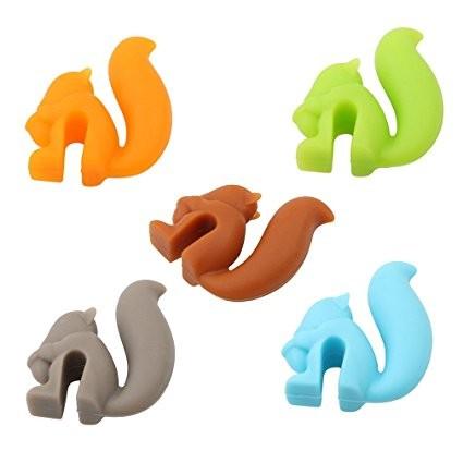 Novelty Snail Shape Silicone Wine Glass Markers Excellent Fashionable Design