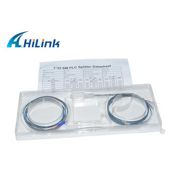 Стекловолокно 2X16 900μm LC Splitter стальной трубки малопотертое/стабильность оптически Splitter PLC APC высокая