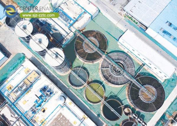 Center Enamel Provides Anaerobic Digester Tanks For Colombia Wastewater Treatment Project