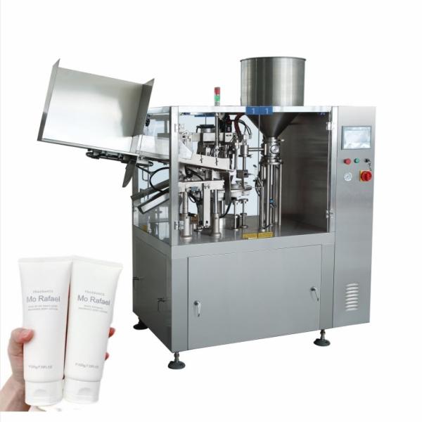 Máquina de creme cosmética de alumínio de enchimento e de selagem do tubo plástico macio automático da máquina do tubo de dentífrico do tubo de enchimento