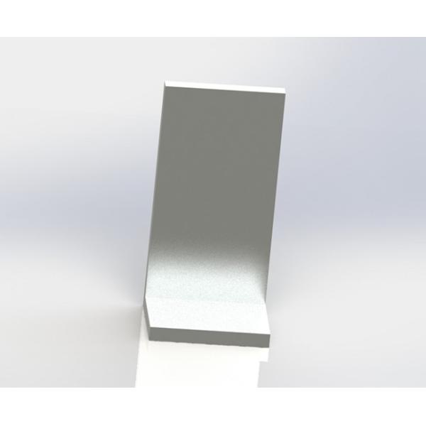 Silver Anodized Aluminum Angle Profile Corrosion Resistant Long Lifetime