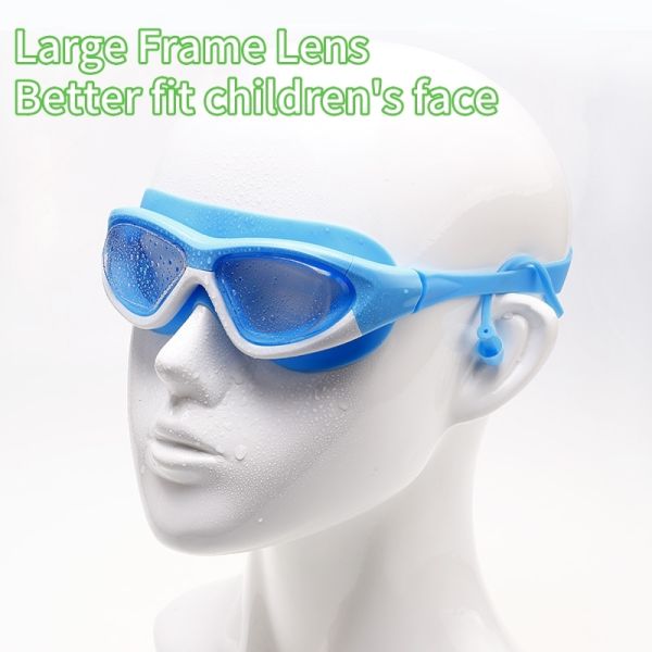 Boys And Girls Swimming Goggles With HD View And Adjustable Strap