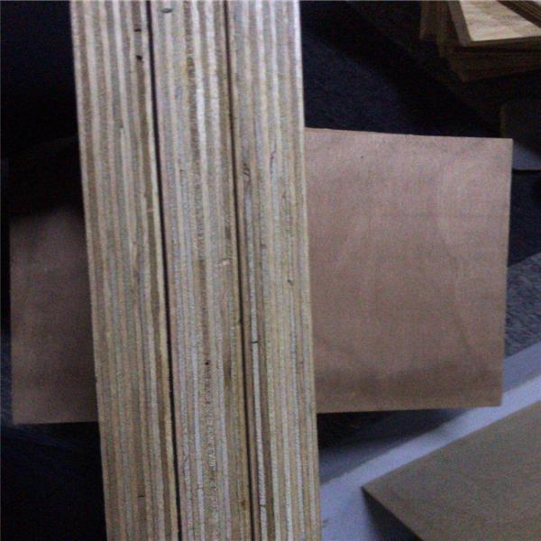 Wood Grain Sapele Face Sapele Faced Plywood For Commercial