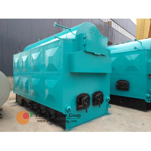 Moving Grate Biomass Fired Steam Boiler , Horizontal Fire Tube Boiler 1-4 T/H