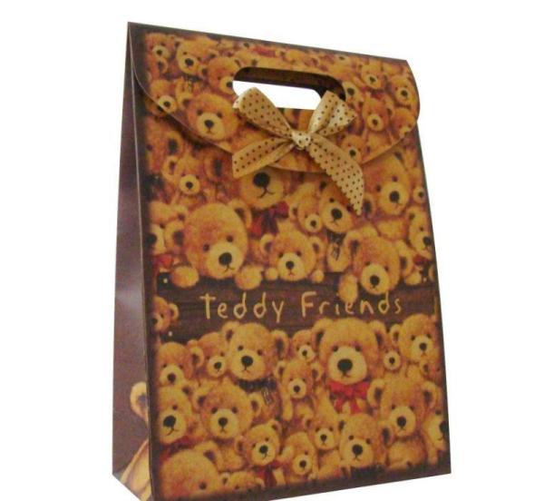 CMYK / Pantone Printing Personalized Gift Bags Glossy / Matt Lamination