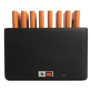 telefone celular de 4.5A 240V que compartilha do banco alugado do poder do banco do poder que compartilha da estação com os 8 entalhes