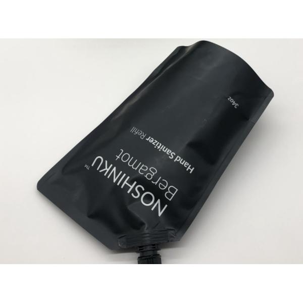 1000ml Color Printing Beverage Self Suction Nozzle Packaging Bag With Spout