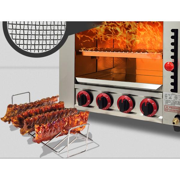 Газовая коммерческая саламандровая гриль для хлебопекарного хлеба в высокопроизводительной печи из нержавеющей стали