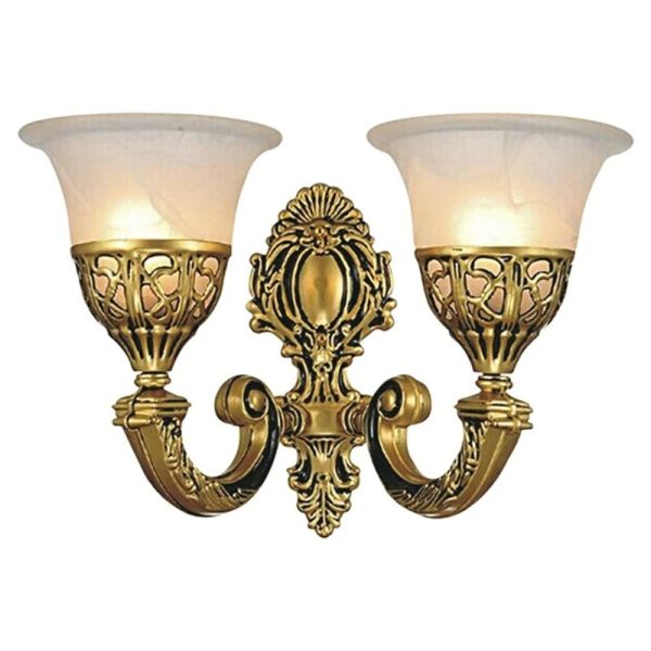 Metal Bar Corridor Lighting Led Retro European glass Wall Lamp(WH-VR-146)