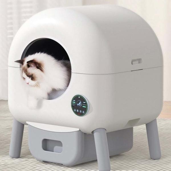 Customizable Pet Smart Automatic Self Cleaning Cat Litter Box Large Capacity